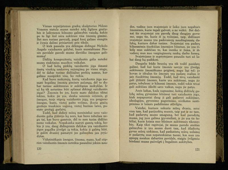 Minties galybė / Orison Swett Marden. – Kaunas: Fakelo leidinys, 1937. – 149, [2] p.