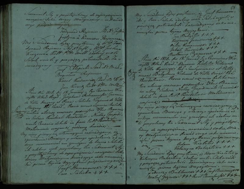 Pušaloto Romos katalikų parapijos bažnyčios 1810–1819 metų jungtuvių metrikų knyga