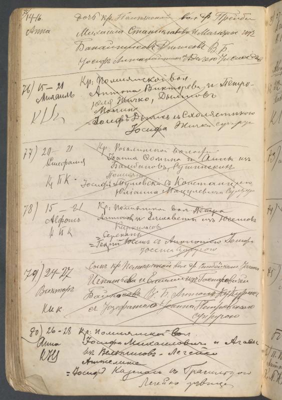 Pumpėnų Romos katalikų parapijos bažnyčios 1906–1917 metų krikšto metrikų juodraštis
