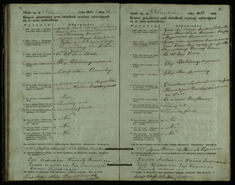 Pasvalio Romos katalikų parapijos bažnyčios 1859–1867 metų priešjungtuvinės apklausos knyga