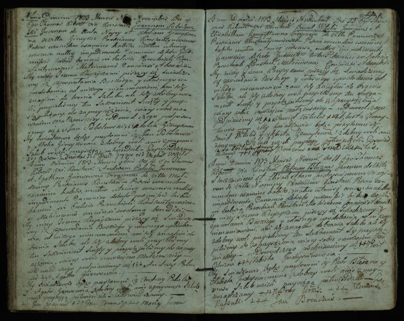 Vaškų (Konstantinavo) Romos katalikų parapijos bažnyčios 1809–1827 metų jungtuvių metrikų knyga