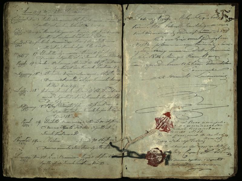 Pasvalio Romos katalikų parapijos bažnyčios 1794–1819 metų mirties metrikų knyga