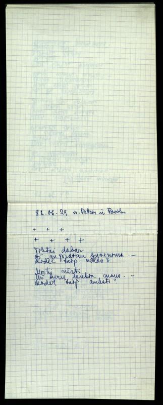 Poeto Jono Vytauto Nistelio eilėraščių sąsiuvinis