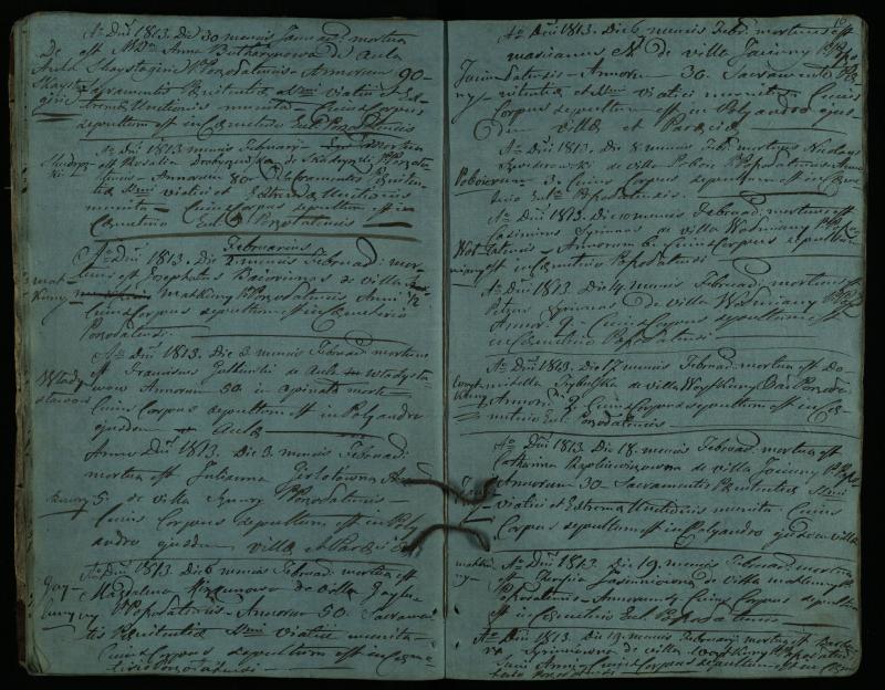Pušaloto Romos katalikų parapijos bažnyčios 1810–1827 metų mirties metrikų knyga