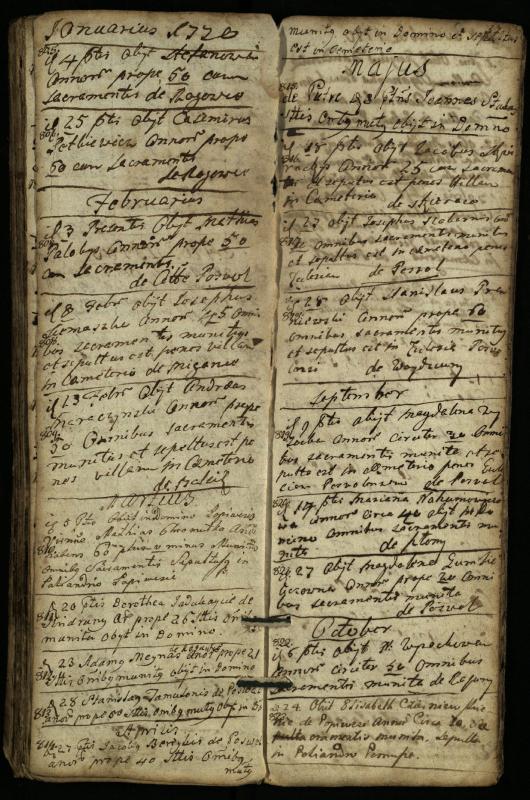 Pasvalio Romos katalikų parapijos bažnyčios 1744–1776 metų mirties metrikų knyga