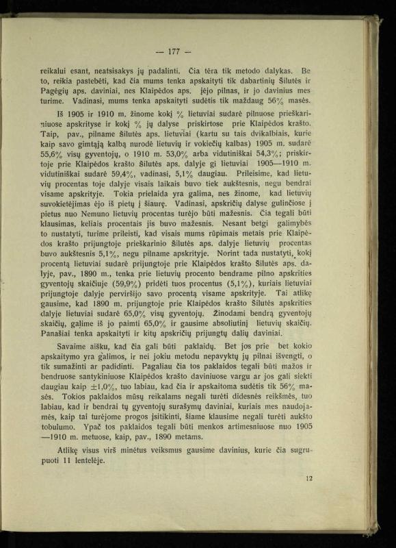 Tautiniai santykiai Maž. Lietuvoje ligi Didžiojo karo istorijos ir statistikos šviesoje
/ Vincas Vileišis. – Kaunas: Politinių ir socialinių mokslų institutas, 1935. – 271, [3] p.