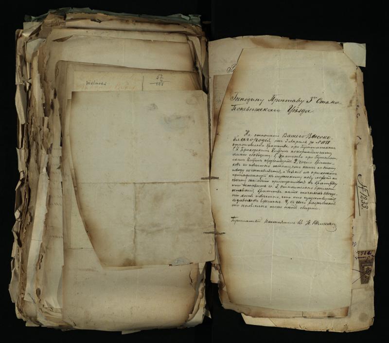 Pušaloto Romos katalikų parapijos bažnyčios 1884–1900 metų gaunamų raštų knyga