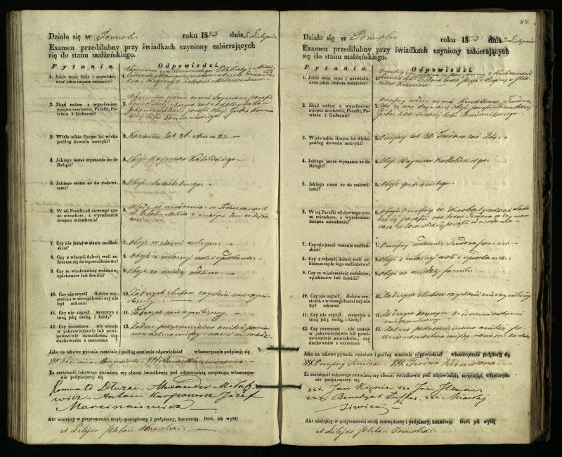 Pasvalio Romos katalikų parapijos bažnyčios 1849–1859 metų priešjungtuvinės apklausos knyga