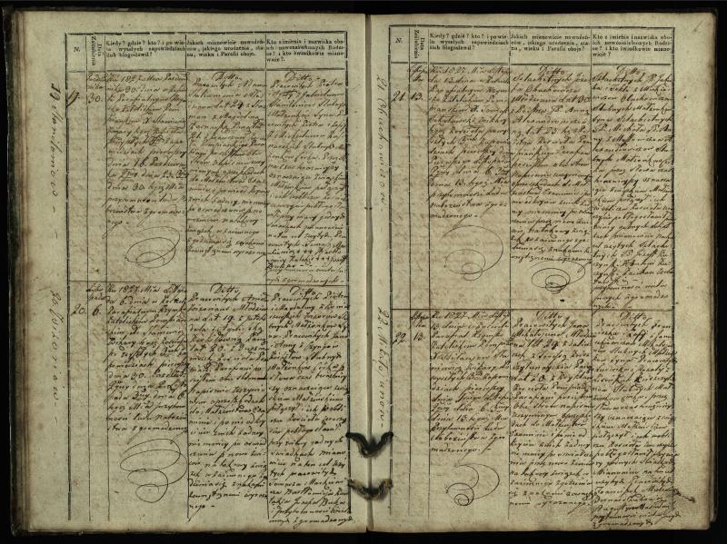 Pumpėnų Romos katalikų parapijos bažnyčios 1827–1836 metų jungtuvių metrikų knyga