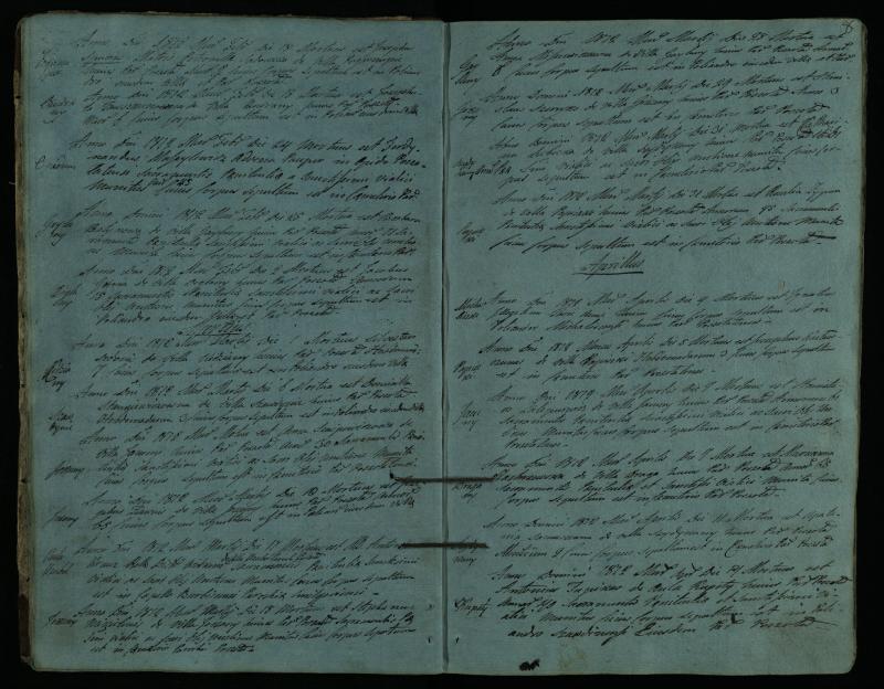 Pušaloto Romos katalikų parapijos bažnyčios 1810–1827 metų mirties metrikų knyga