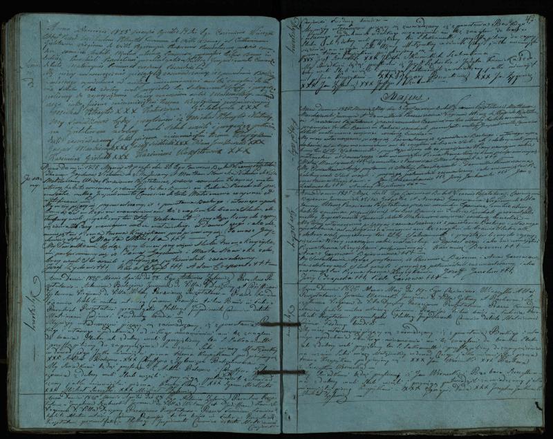 Pušaloto Romos katalikų parapijos bažnyčios 1819–1827 metų jungtuvių metrikų knyga