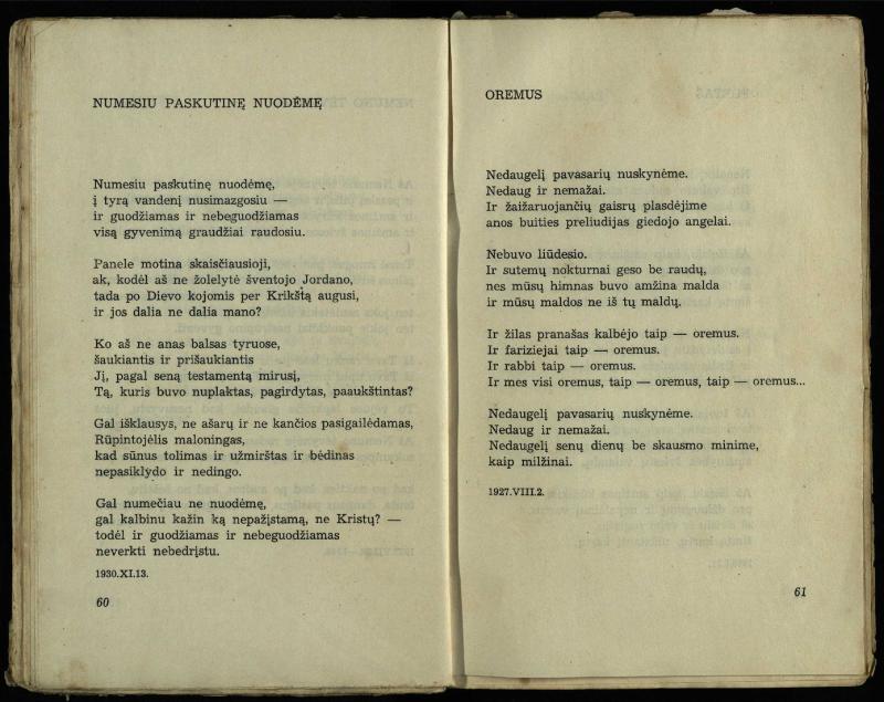 Per pasaulį keliauja žmogus : rinktinė poezija