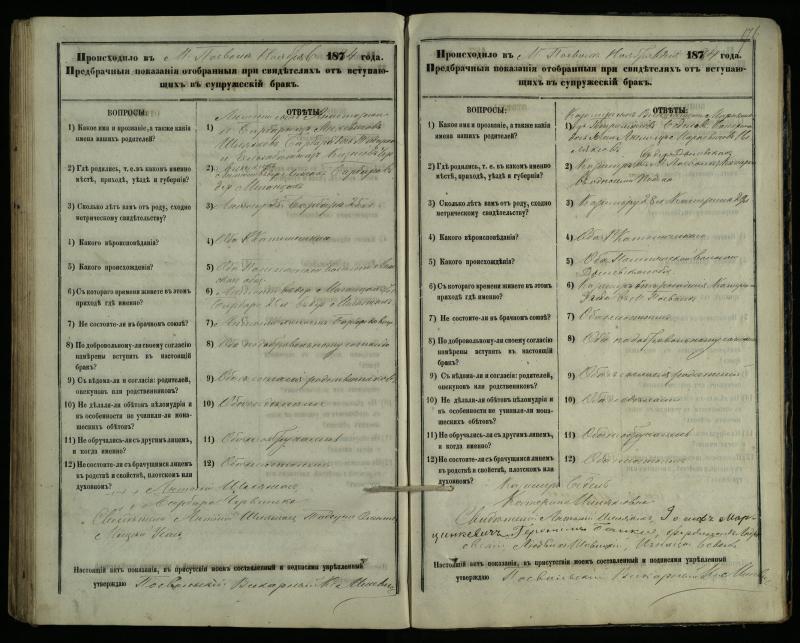 Pasvalio Romos katalikų parapijos bažnyčios 1876–1885 metų priešjungtuvinės apklausos knyga