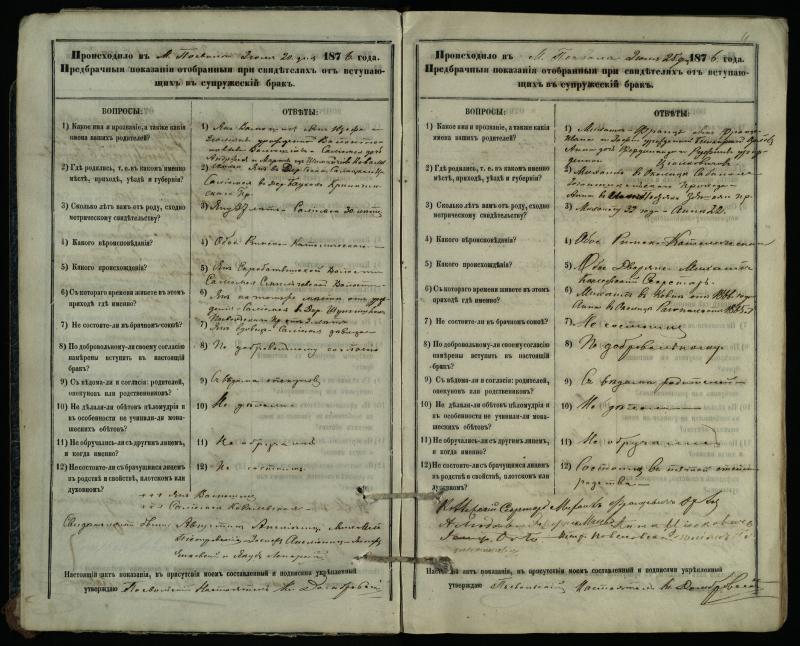 Pasvalio Romos katalikų parapijos bažnyčios 1876–1885 metų priešjungtuvinės apklausos knyga