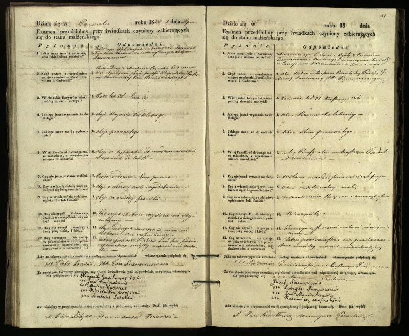 Pasvalio Romos katalikų parapijos bažnyčios 1849–1859 metų priešjungtuvinės apklausos knyga