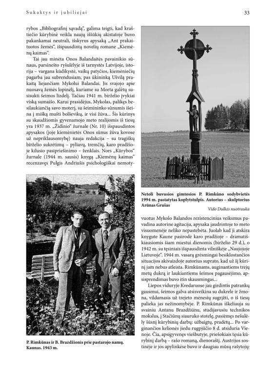 Šiaurietiški atsivėrimai : Pasvalio krašto istorijos ir kultūros žurnalas 2013, nr. 1 (34)