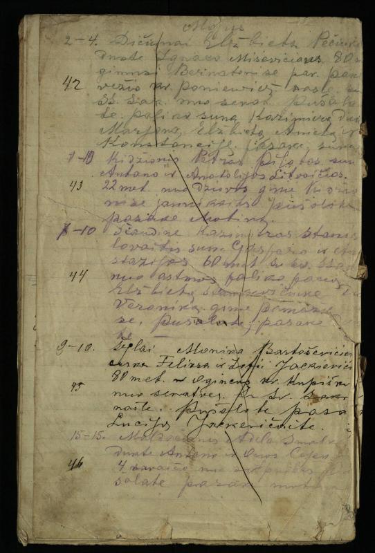 Pušaloto Romos katalikų parapijos bažnyčios 1912–1918 metų mirties metrikų knyga