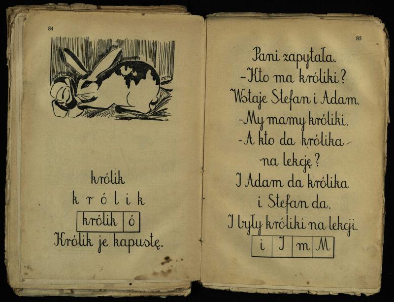 U NAS : Elementarz dla wsi metoda wyrazowa