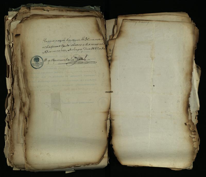 Pušaloto Romos katalikų parapijos bažnyčios 1884–1900 metų gaunamų raštų knyga