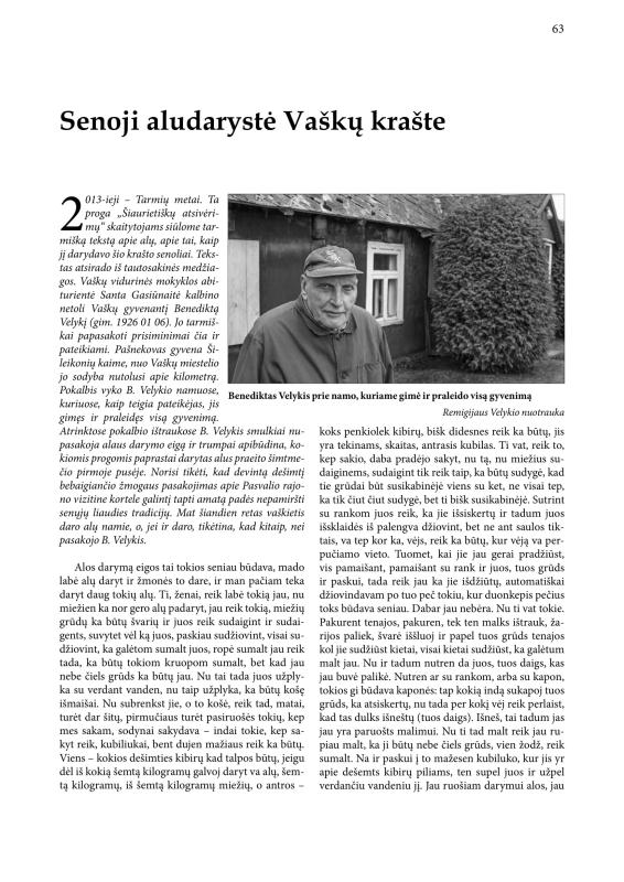Šiaurietiški atsivėrimai : Pasvalio krašto istorijos ir kultūros žurnalas 2013, nr. 1 (34)