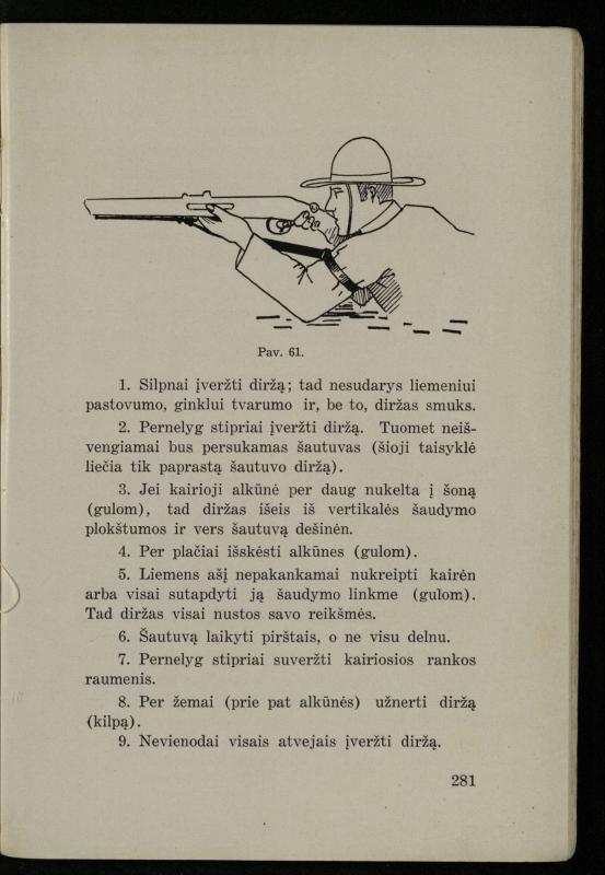 Šaudymo kultūra ir technika / Kazimieras Svilas. – Kaunas: „Policijos“ laikr. leid., 1936. – 327 p.