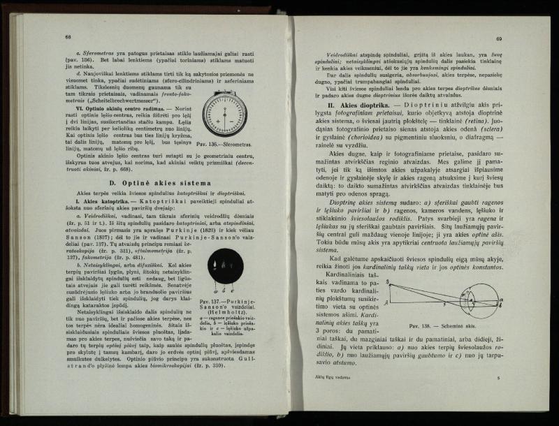 Akių ligų vadovas / Petras Avižonis. – Kaunas: Medicinos fakultetao leidinys, 1940. – VIII, 841, [2] p., 18 iliustr. lap.
