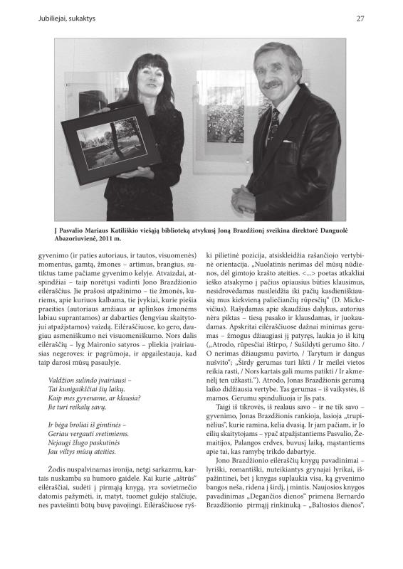 Šiaurietiški atsivėrimai : Pasvalio krašto istorijos ir kultūros žurnalas 2012, nr. 1 (32)