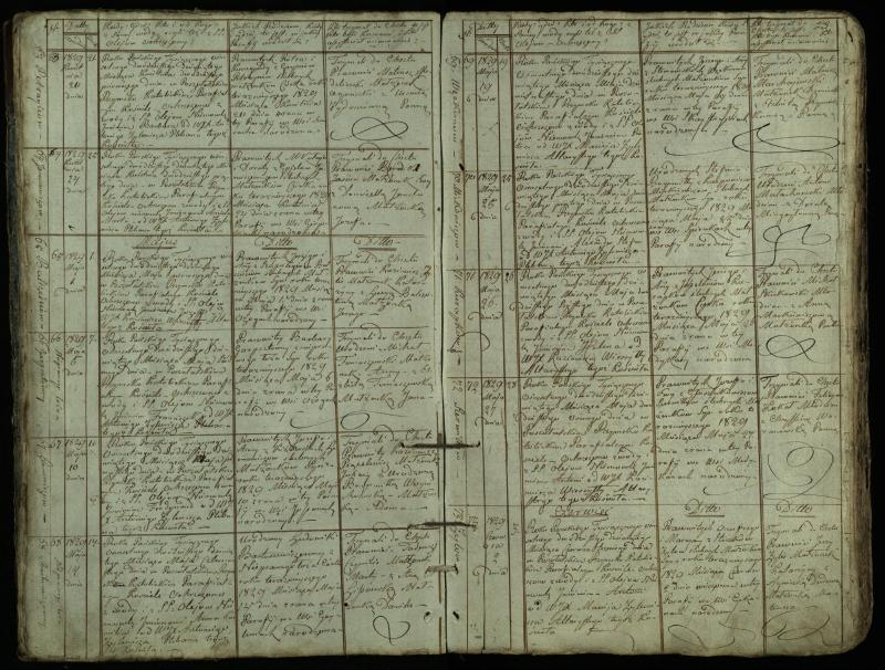 Pušaloto Romos katalikų parapijos bažnyčios 1828–1834 metų krikšto metrikų knyga