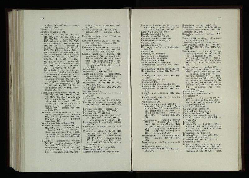 Akių ligų vadovas / Petras Avižonis. – Kaunas: Medicinos fakultetao leidinys, 1940. – VIII, 841, [2] p., 18 iliustr. lap.