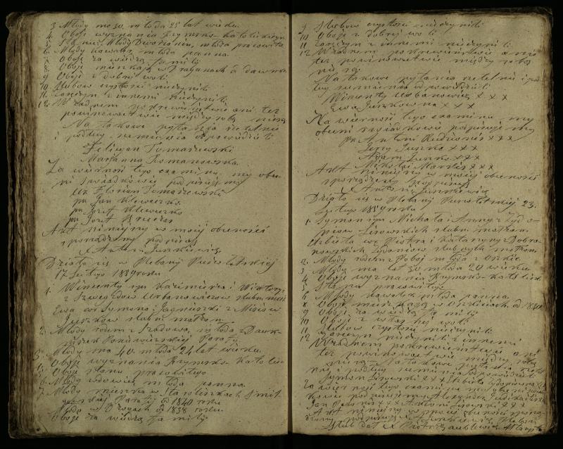 Pušaloto Romos katalikų parapijos bažnyčios 1855–1863 metų priešjungtuvinės apklausos knyga