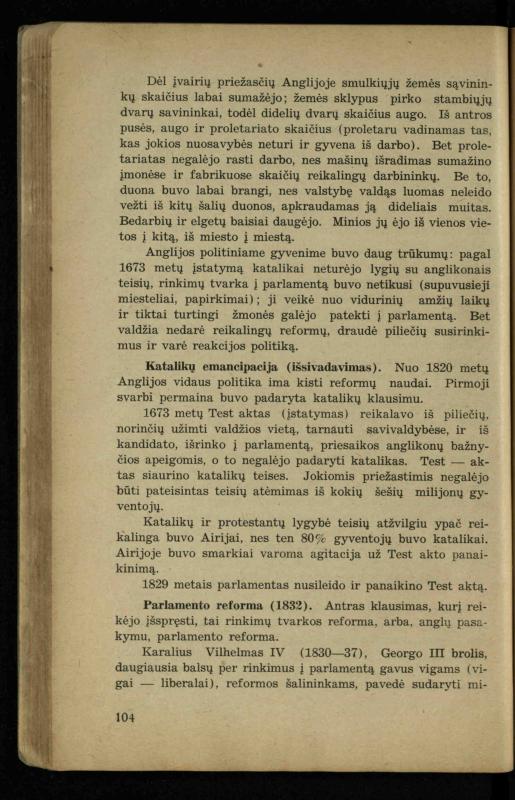 Naujųjų amžių istorija: vadovėlis vidurinėms mokykloms / K. Kliuksinas. – Kaunas: Sakalas, 1936. – 160 p.