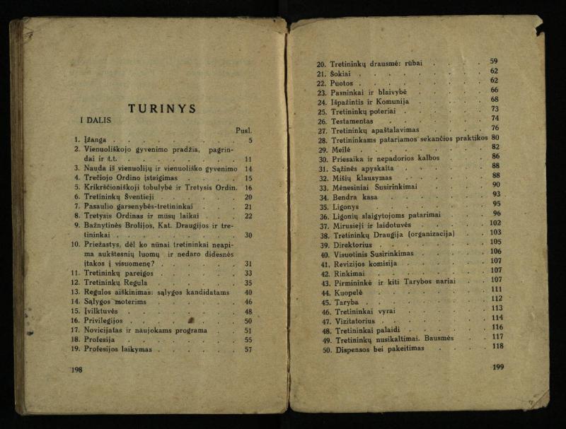Naujas vadovėlis šv. Pranciškaus tretininkams / sustatė T. Pranciškus Bizauskas O. F. M. – 3-ias papild. ir pager. leid. – Kaunas: [s.n.], 1934. – 200 p.