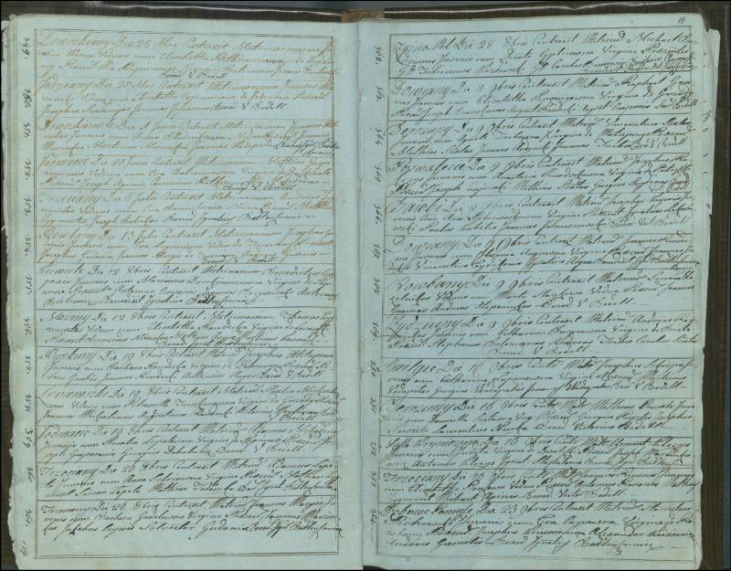 Krinčino Romos katalikų parapijos bažnyčios 1803–1826 metų jungtuvių metrikų knyga