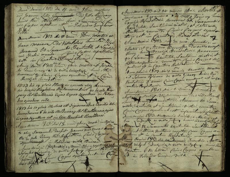 Pušaloto Romos katalikų parapijos bažnyčios 1785–1810 metų mirties metrikų knyga