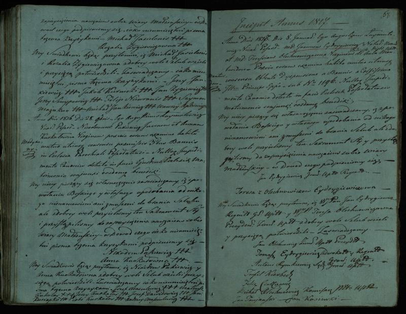 Pušaloto Romos katalikų parapijos bažnyčios 1810–1819 metų jungtuvių metrikų knyga