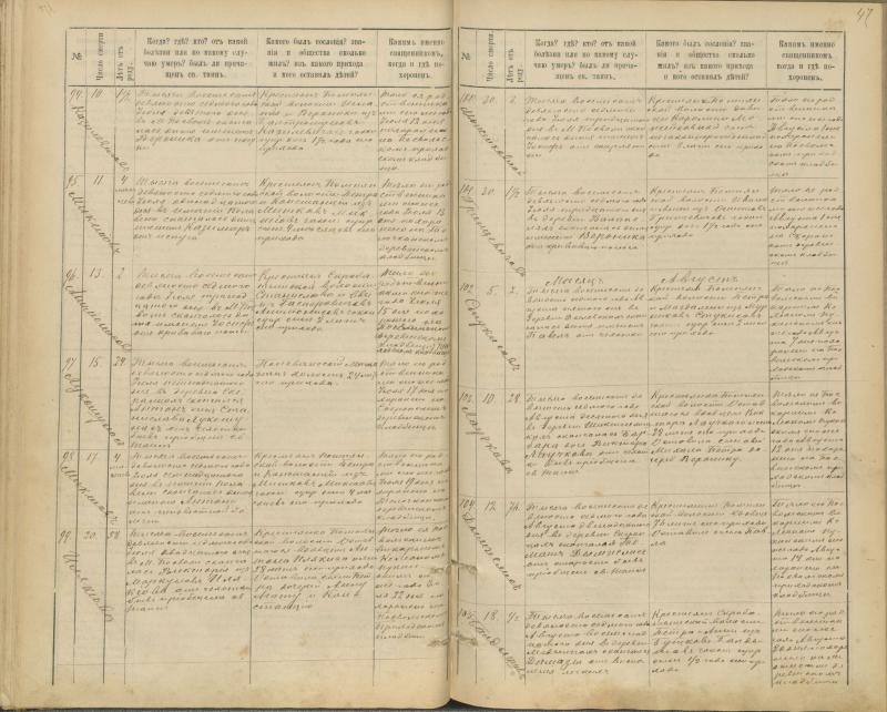 Pasvalio Romos katalikų parapijos bažnyčios 1894–1907 metų mirties metrikų knyga