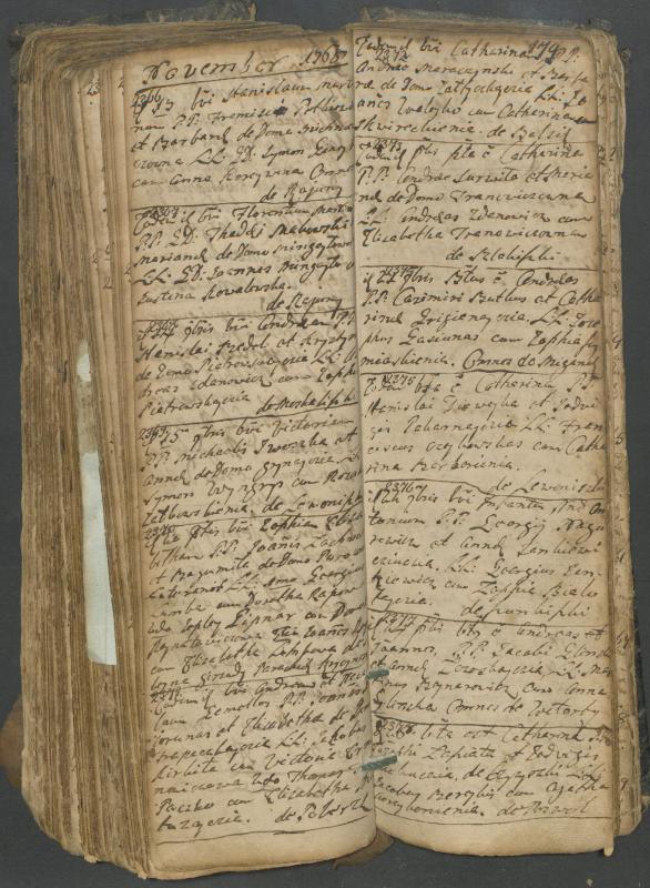 Pasvalio Romos katalikų parapijos bažnyčios 1749–1772 metų krikšto metrikų knyga