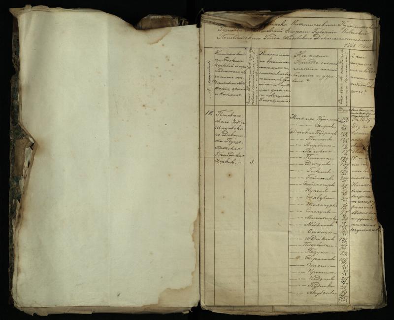 Pušaloto Romos katalikų parapijos bažnyčios 1843–1879 metų gaunamų raštų knyga