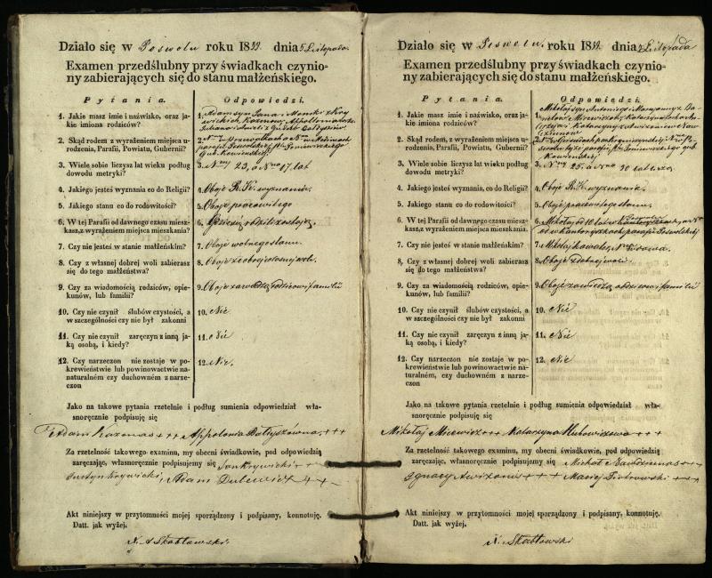 Pasvalio Romos katalikų parapijos bažnyčios 1859–1867 metų priešjungtuvinės apklausos knyga