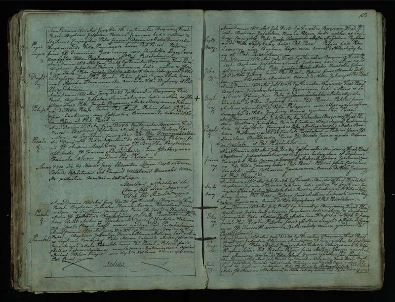 Pušaloto Romos katalikų parapijos bažnyčios 1802–1814 metų krikšto metrikų knyga
