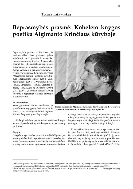 Šiaurietiški atsivėrimai : Pasvalio krašto istorijos ir kultūros žurnalas 2012, nr. 2 (33)