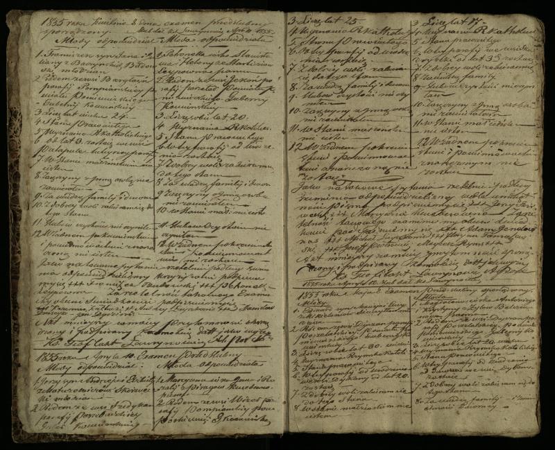 Pušaloto Romos katalikų parapijos bažnyčios 1855–1863 metų priešjungtuvinės apklausos knyga