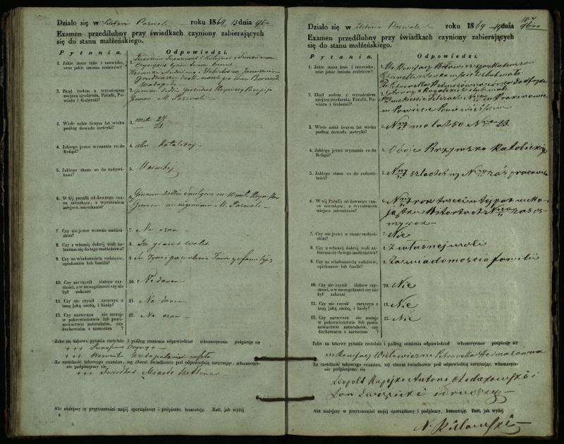 Pasvalio Romos katalikų parapijos bažnyčios 1859–1867 metų priešjungtuvinės apklausos knyga