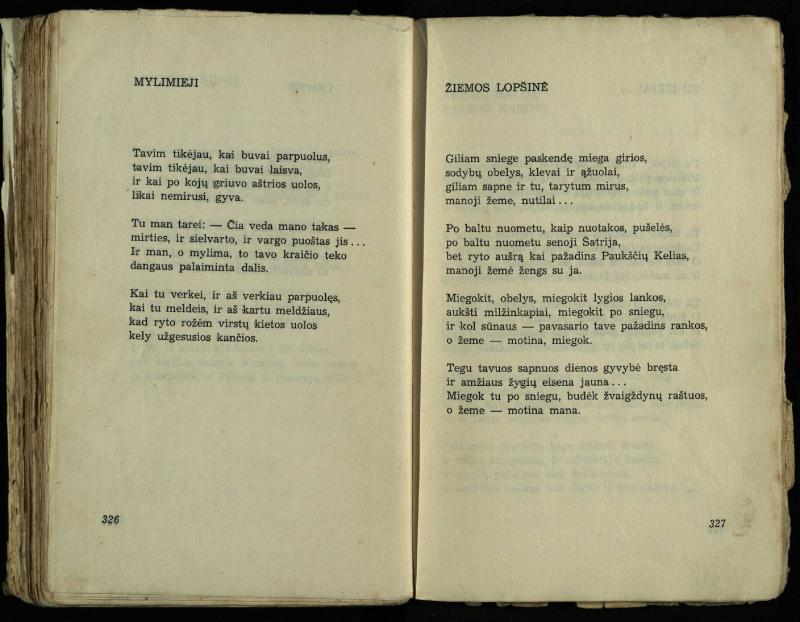 Per pasaulį keliauja žmogus : rinktinė poezija