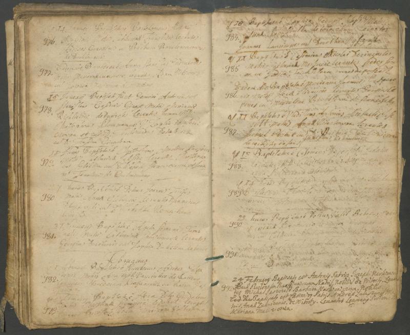 Pasvalio Romos katalikų parapijos bažnyčios 1703–1718 metų krikšto metrikų knyga