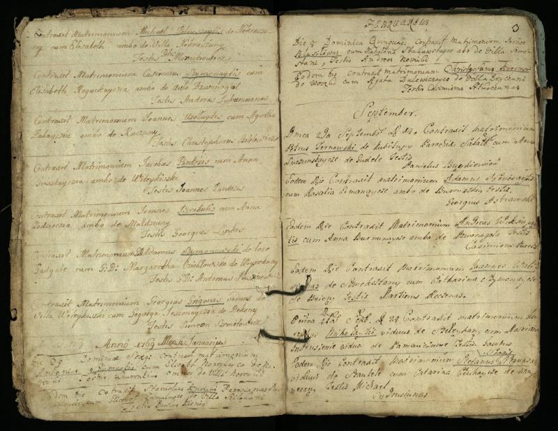 Vaškų (Konstantinavo) Romos katalikų parapijos bažnyčios 1766–1804 metų jungtuvių metrikų knyga