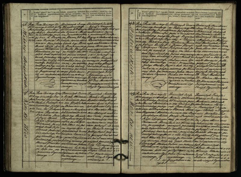 Pumpėnų Romos katalikų parapijos bažnyčios 1827–1836 metų jungtuvių metrikų knyga