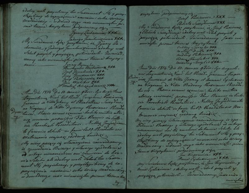 Pušaloto Romos katalikų parapijos bažnyčios 1810–1819 metų jungtuvių metrikų knyga
