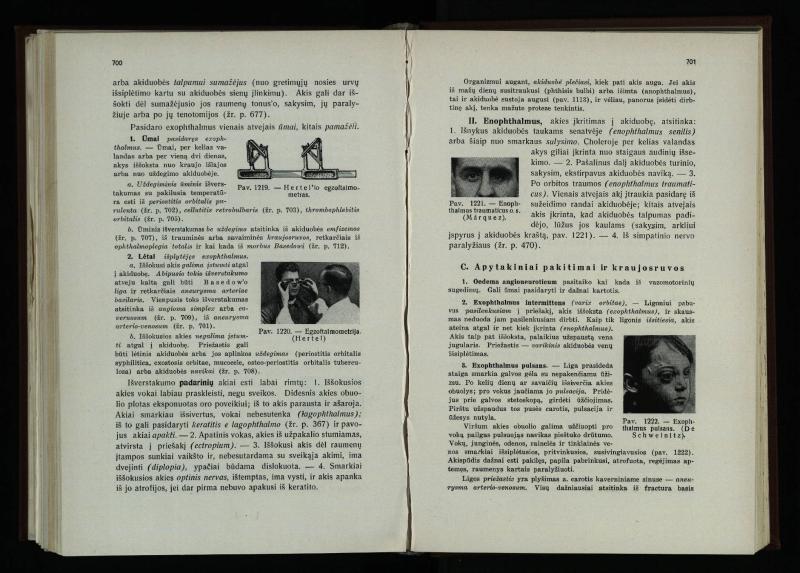Akių ligų vadovas / Petras Avižonis. – Kaunas: Medicinos fakultetao leidinys, 1940. – VIII, 841, [2] p., 18 iliustr. lap.