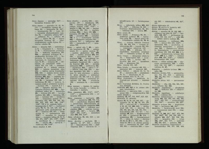 Akių ligų vadovas / Petras Avižonis. – Kaunas: Medicinos fakultetao leidinys, 1940. – VIII, 841, [2] p., 18 iliustr. lap.